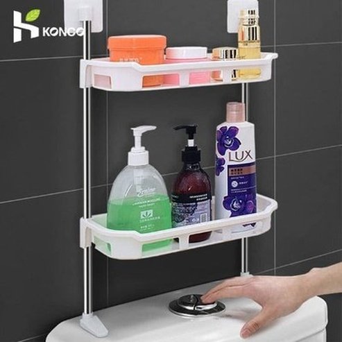 Shelf Over The Toilet No Drilling Shampoo Storage Rack