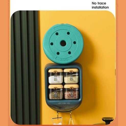 Wall-Mounted Seasoning Box