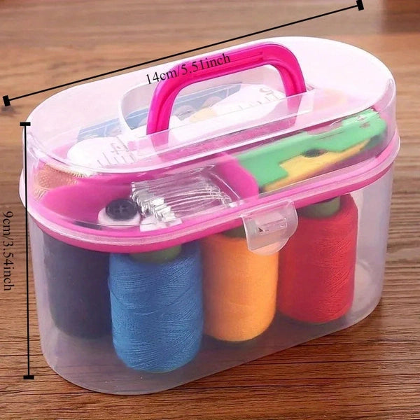 Portable Needle and Thread Box
