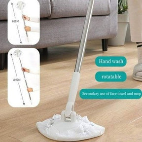 Electrostatic Triangular Rotating Dust Removal Mop