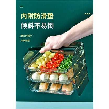 Kitchen Hot Pot Preparation Plate Special Dish Plate Large Capacity Storage Artifact