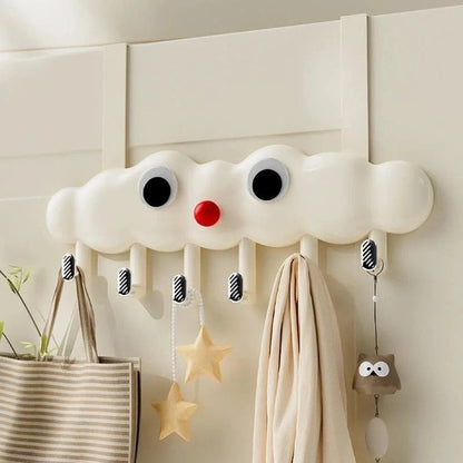 Household Cloud Hook, Door Punch-Free Strong Clothes Hook