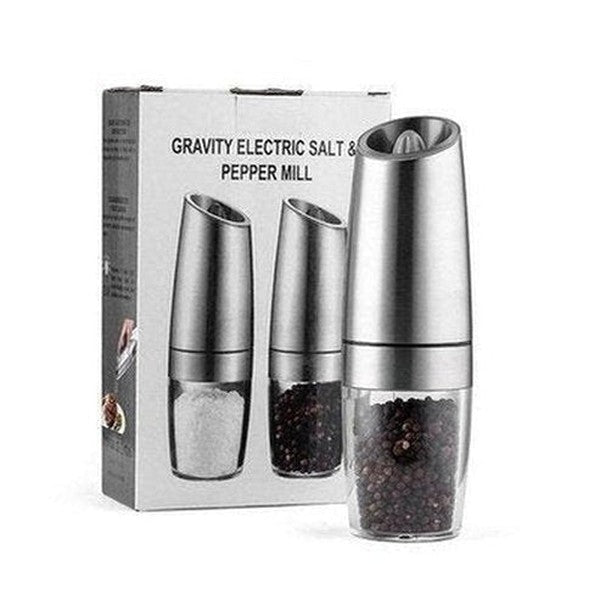 Electric Spice Grinder Salt and Pepper Shakers Mill Herb Set Stainless Steel Automatic Seasoning Bottle. Type: Kitchen Appliances. Food Grinders and Mills.