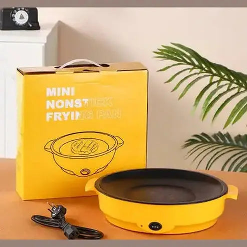 Electric barbecue frying pan with non-stick inner tank