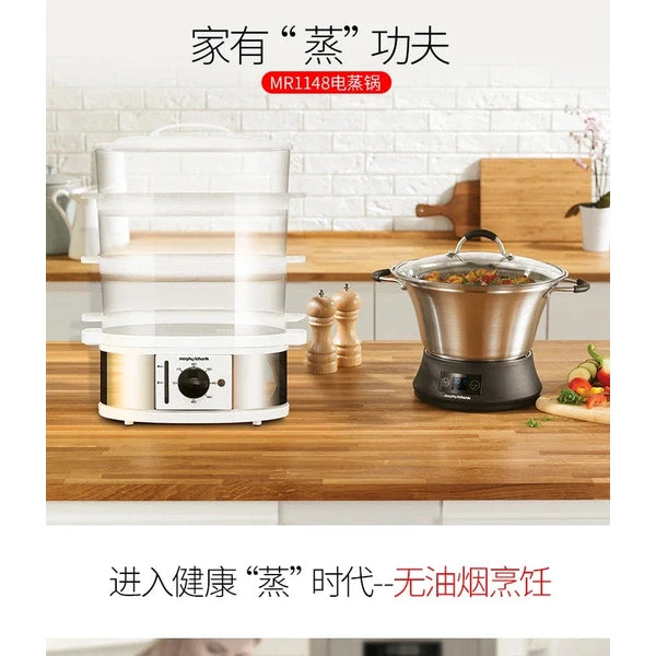 220V Multi-Layer Electric Food Steamer
