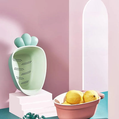 Double-Layer Kitchen Drain Basket