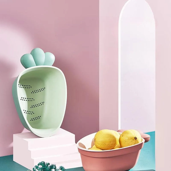 Double-Layer Kitchen Drain Basket