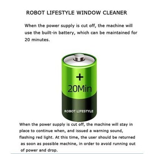 Robot Window Cleaner Automatic Water Spray APP/Remote Control Electric Robotic Vacuum Washer High Suction Washing Wiper. Household Appliances. Type: Vacuums.