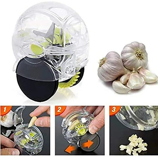 Garlic Chopper, Wheel Garlic Mincer Roller, Kitchen Aid