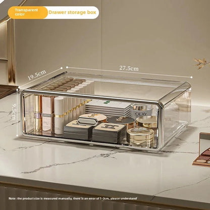 Drawer Style Cosmetics Storage Box, Desktop Dressing Table, Skincare Shelf