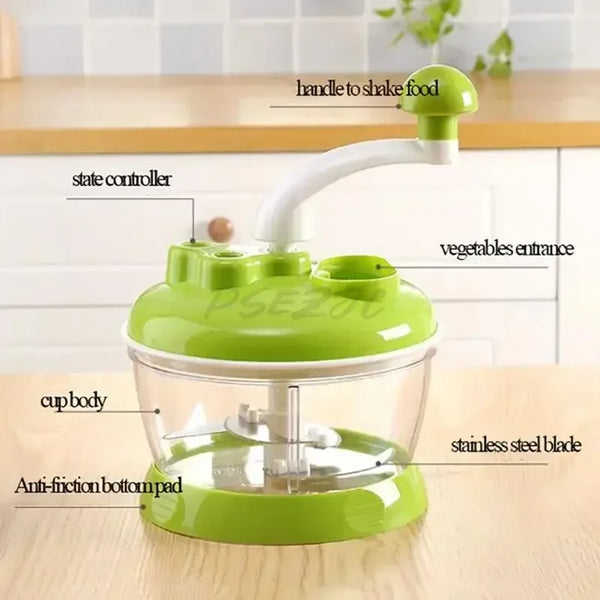 Mixer Food Processor, Kitchen Manual Egg Blender, Meat Grinder
