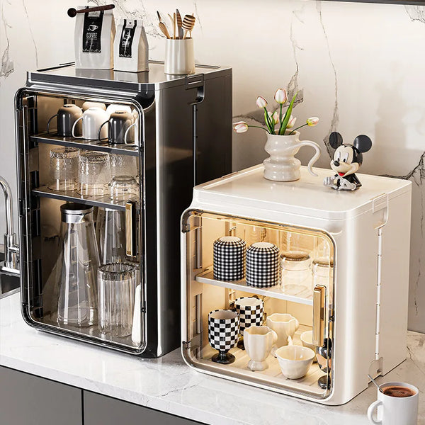 Dustproof Cup Storage Rack, Desktop Tea Cup Holder, Water Cup Holder