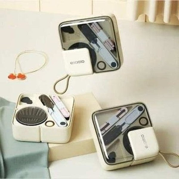 21-piece sewing box, practical small and simple set