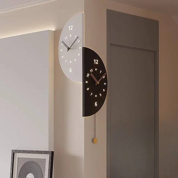 Minimalist Silent Wall Clock for Living Room