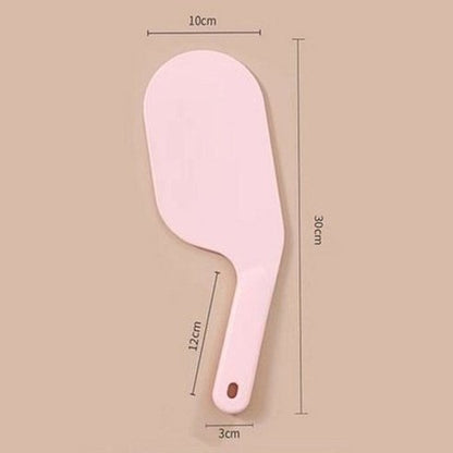 Quick and Easy Bed Making Mattress Raiser, Ergonomic Mattress Wedge Raiser, Bed Making Tool. Material: Plastic. Color: Pink. Product Type: Home Decor