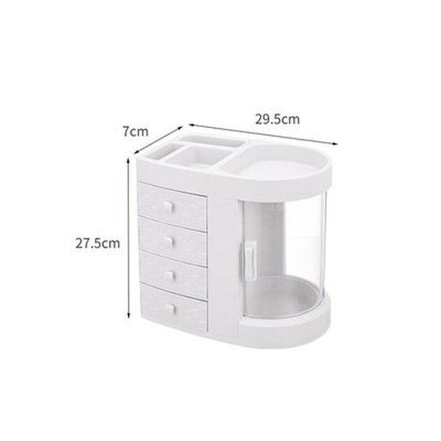 Cosmetic Storage Box Makeup Drawer Organizer Jewelry Nail Polish Makeup Container Desktop Sundries Storage Box. Storage and Organization: Household Storage Containers.