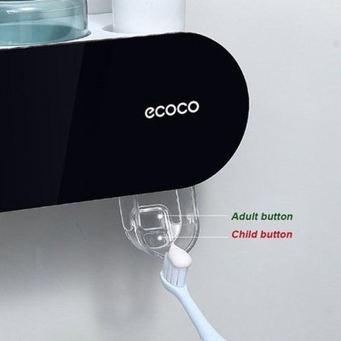 ECOCO Solar Ultraviolet Toothbrush Holder Automatic Toothpaste Squeezer Dispenser Toothbrush Disinfector. Bathroom Accessories. Type: Toothbrush Holders.