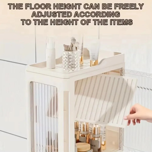 Crevice Cabinet Seam Organizer Cabinet, Bathroom Storage Rack