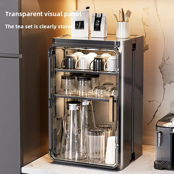 Dustproof Cup Storage Rack, Desktop Tea Cup Holder, Water Cup Holder