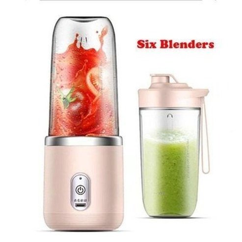 Portable and Electric 6 Blades Multifunction Juice Blender