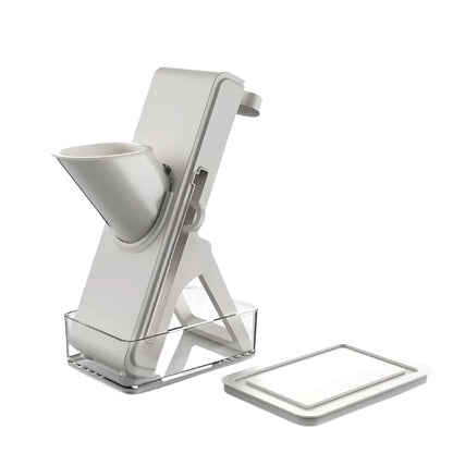 Safe Veggie Dicer for Julienne, French Fries, and Potatoes with Storage Box