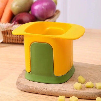 Multifunctional Cucumber Potato Slicer, Household Hand Pressure Onion Dicer
