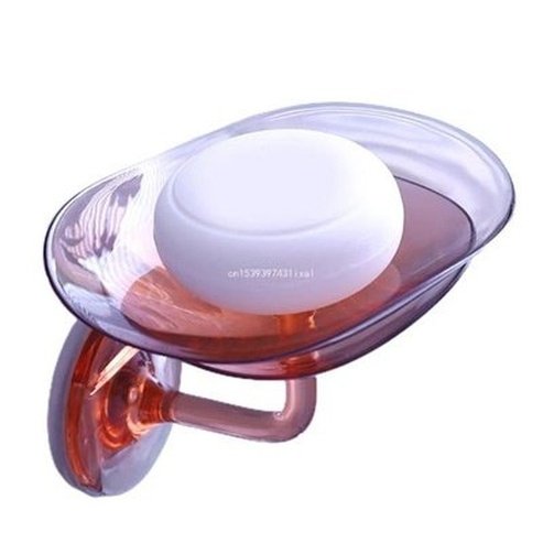 Wall-Mounted Flower Shape Soap Storage Dish Drain Soap Box Drain Free Punching Soap Drainage Rack. Bathroom Accessories. Type: Soap Dishes & Holders.