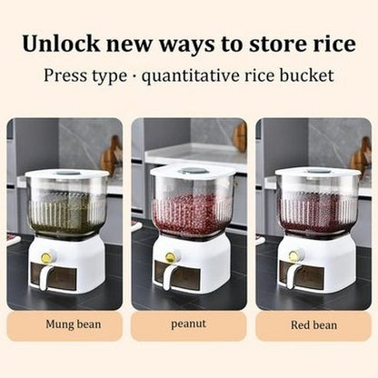 Large Capacity Insect Proof Rice Dispenser Storage Box