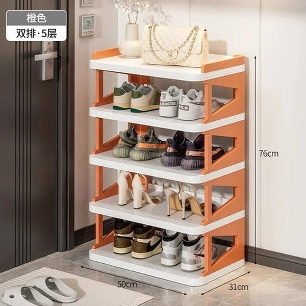 Modern Minimalist Layered Shoe Storage Organizer