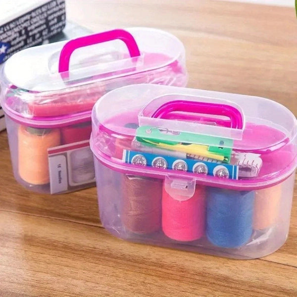 Portable Needle and Thread Box