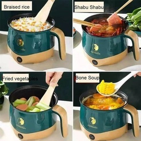Multifunctional Electric Double Layer Mini Hot Pot Cooker