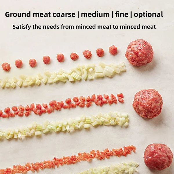 Electric Meat Mincer and Dough Mixer