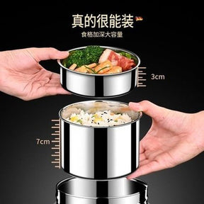 USB Multi-layer Insulated Lunch Box Double Layer Heated Bento Box Portable Sealed Stainless Steel Food Warmer Rice Cooker.  Type: Lunch Boxes & Totes.
