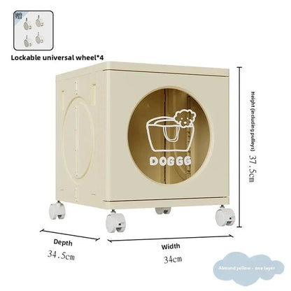 Folding Storage Cabinet, Toy and Snack Store Locker