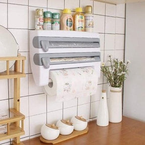 Wall-Mounted Kitchen Paper Roll Rack Dispenser