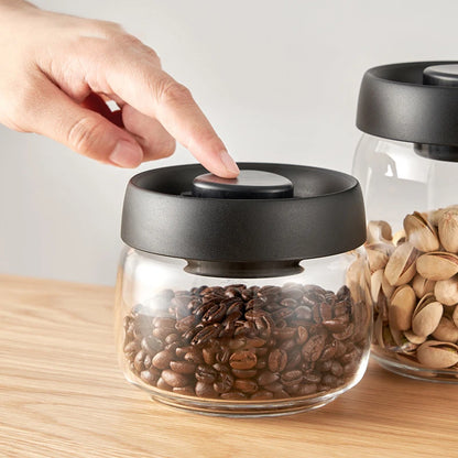Vacuum Storage Container, Sealed Jar, Coffee Bean Storage Bottle