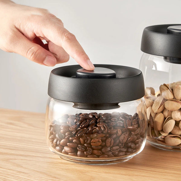 Vacuum Storage Container, Sealed Jar, Coffee Bean Storage Bottle