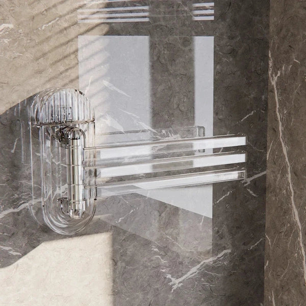 Household Suction Cup Rotating Rag Towel Rack