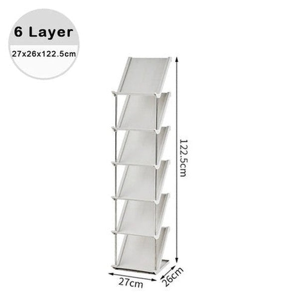 Plastic Shoe Rack Multi-Layer Stackable Shoe Organizer