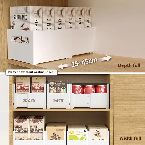 Retractable Kitchen Cabinet Storage Box
