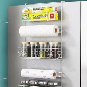 6 Layer Refrigerator Spice Rack Iron Art Spice Shelf 