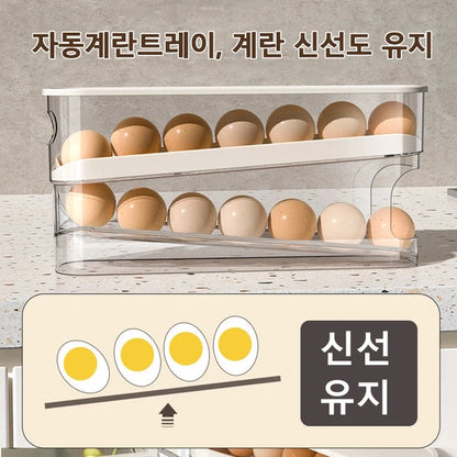 Slide Type Egg Carton, Double Automatic Egg Roller
