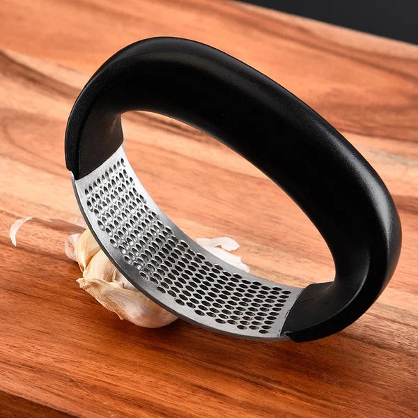 Stainless Steel Garlic Press, Manual Garlic Mincer