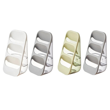 Multi-Functional Three-Layer Draining Storage Box For Kitchen Utensils