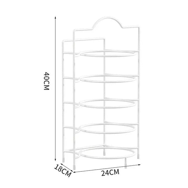 Kitchen Preparation Multi-layer Rack, Multi-function Side Dish Storage Rack