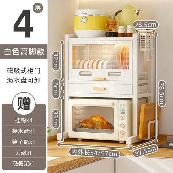 Space-Saving Modern Corner Showcase Sideboard