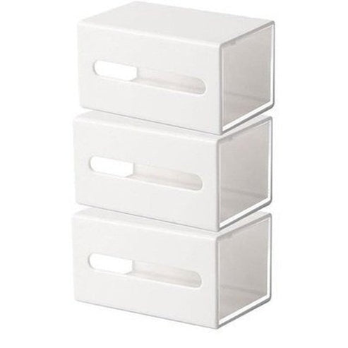 wall mounted storage box bathroom swabs jewelry organizer box home office sundries clips hairpin drawer. storage and organization: household storage containers.