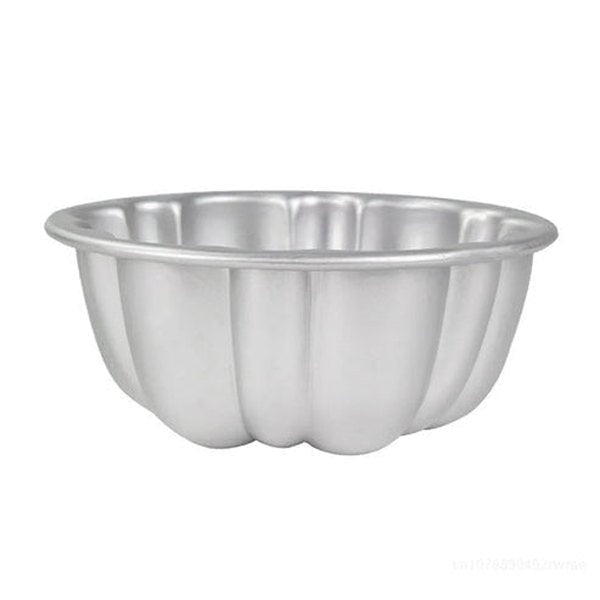 6-Pack Aluminum Alloy Nonstick Baking Molds for Pudding, Jelly & More