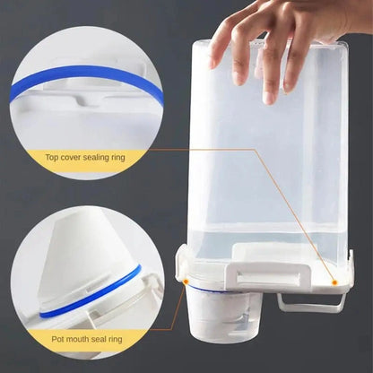 2000ml Food Grade Grain Storage Box Sealed Moisture Waterproof