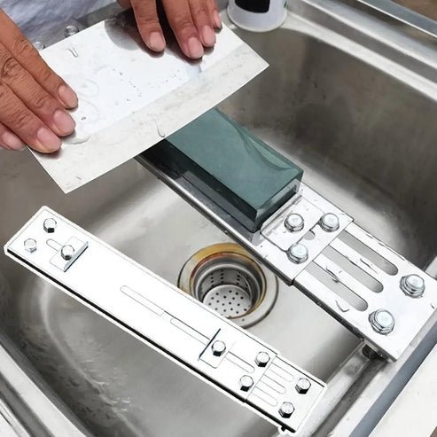 Adjustable Stainless Steel Sharpening Stone Holder